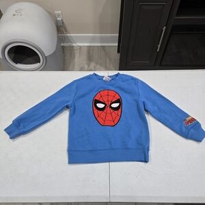 Marvel Blue Spider-Man Kids Sweater